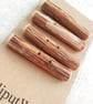 Four driftwood toggle buttons - Image 1