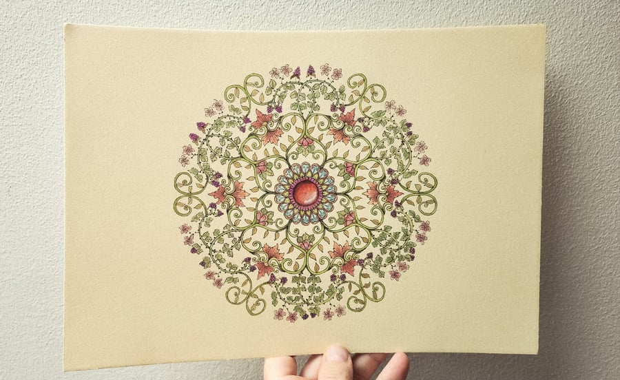 Original Art - Bramble Mandala