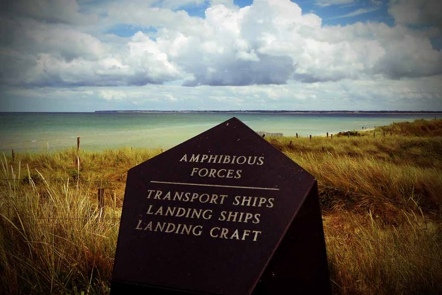 Utah Beach Normandy France Photograph Print