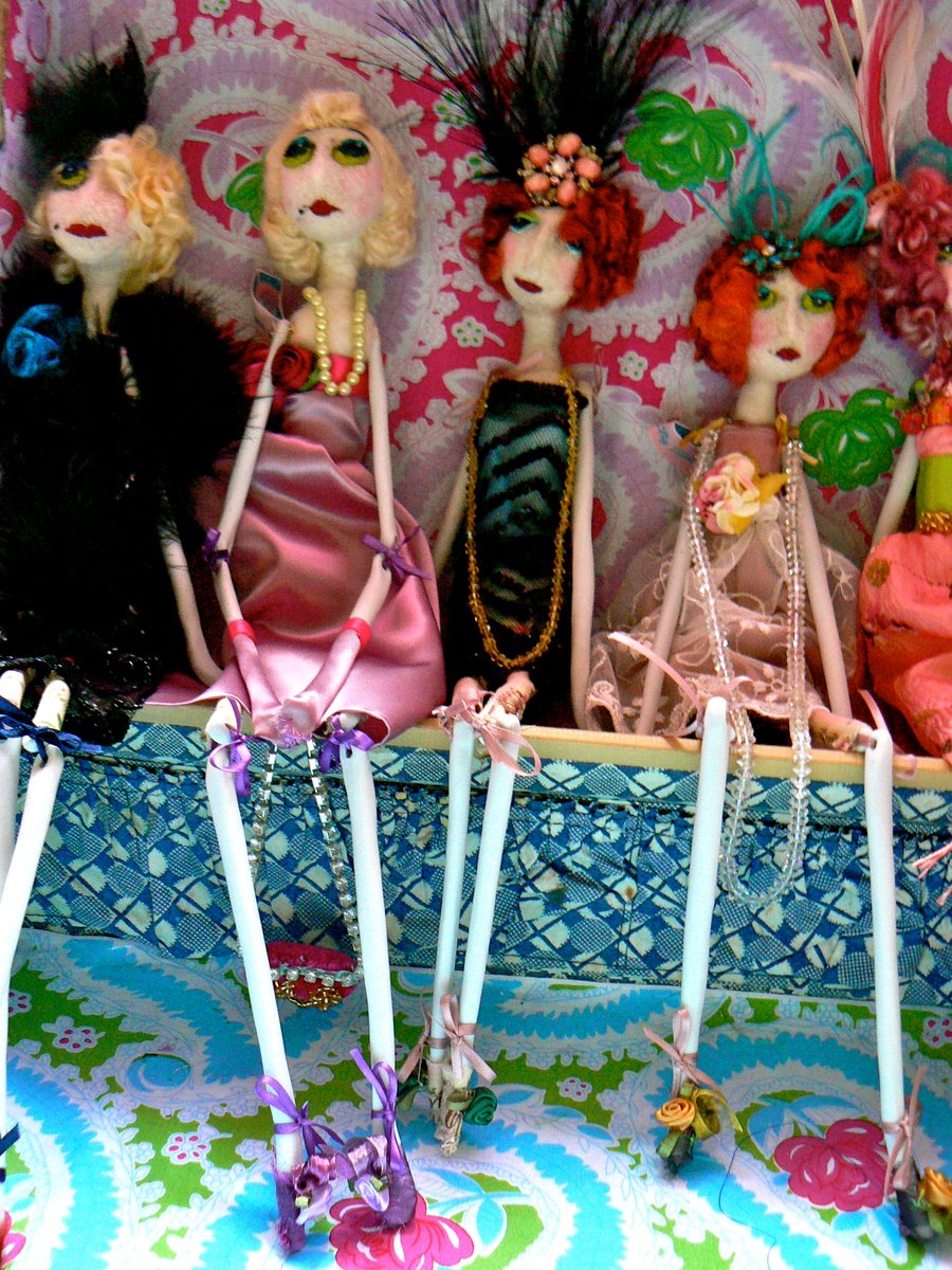 CUSTOM ORDERS VINTAGE ERA LADIES FOR DISPLAY OR GIFTS 
