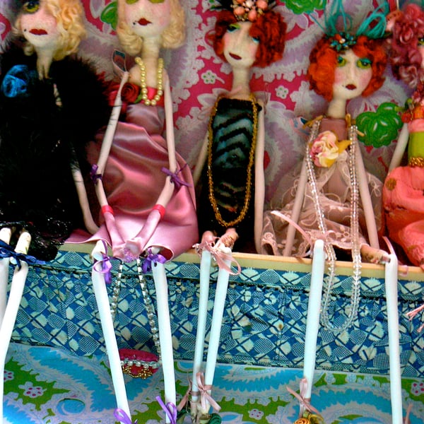 CUSTOM ORDERS VINTAGE ERA LADIES FOR DISPLAY OR GIFTS 