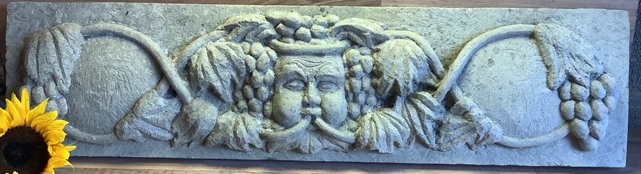 Bacchus The God of Wine Stone carving