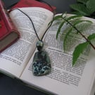 Meadow Sweet Silhouette Statement Pendant