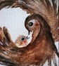 Loving Birds Print from my Original Watercolour Painting 