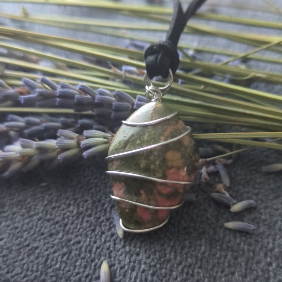 Perfectly imperfect stress relief necklace