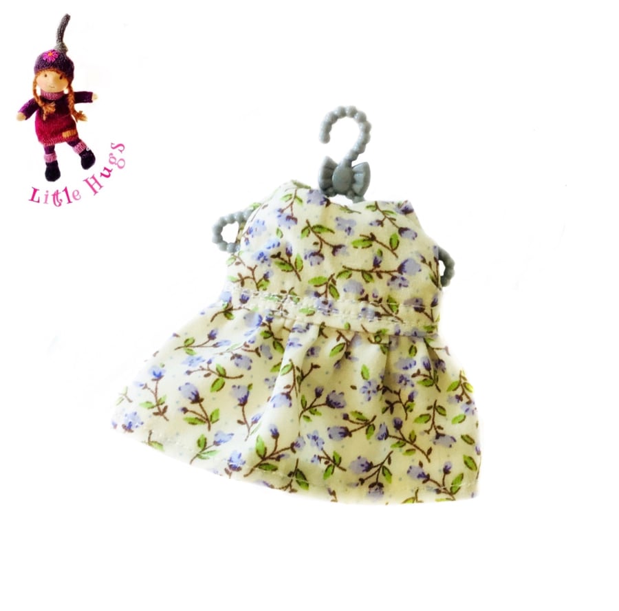 Little Hugs’ Lavender Ditsy Print Dress