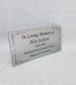 Memorial Bench Plate Engraved Memorial Tree Plaque Remembrance plaque - Image 2