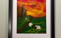 Needle felted artwork