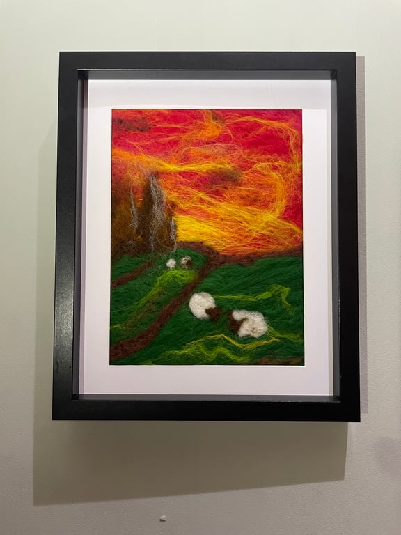 Country Needle Felted Art