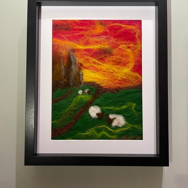 Country Needle Felted Art