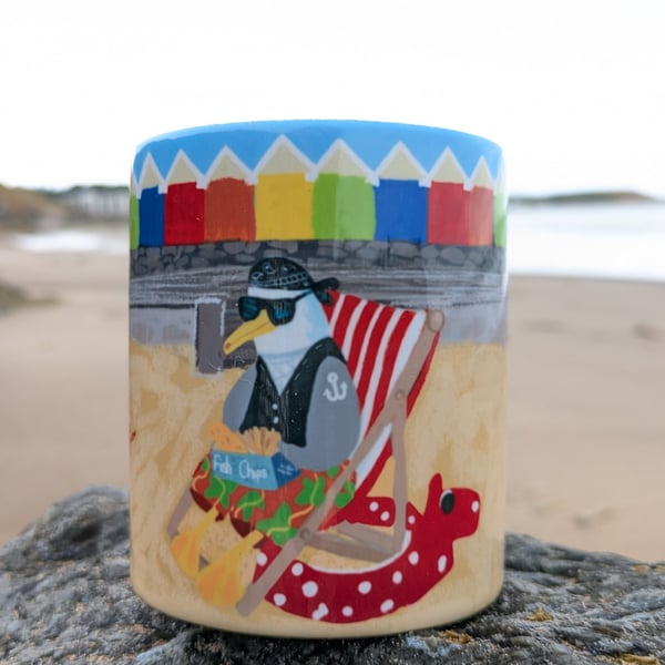 Mug gift cute funny seaside mug