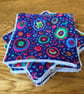 Kaffe Fassett Roman Glass Design Print Reusable Makeup Remover Wipes