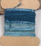 Small Indigo Natural Dye Textured Thread Pack - Image 1