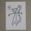 ACEO lemur love