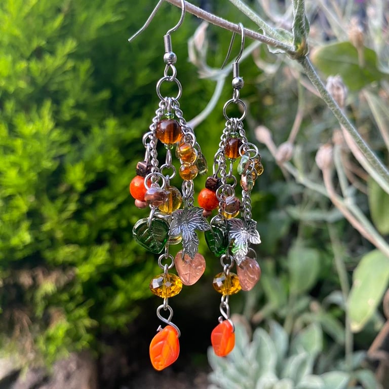 Harper - Autumn Leaves Earrings 