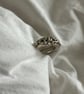 Silver Lava Textured Ring - Image 3