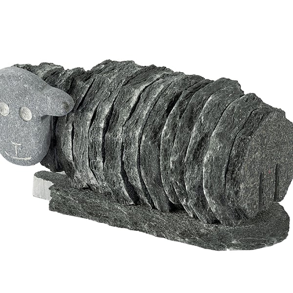 Slate Herdwick Lying Lamb