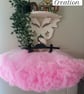 Pink Fluffy Ruffle Tutu Skirt Age 2