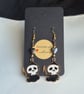 Cute but Grim Earrings - Gold tones - Image 8