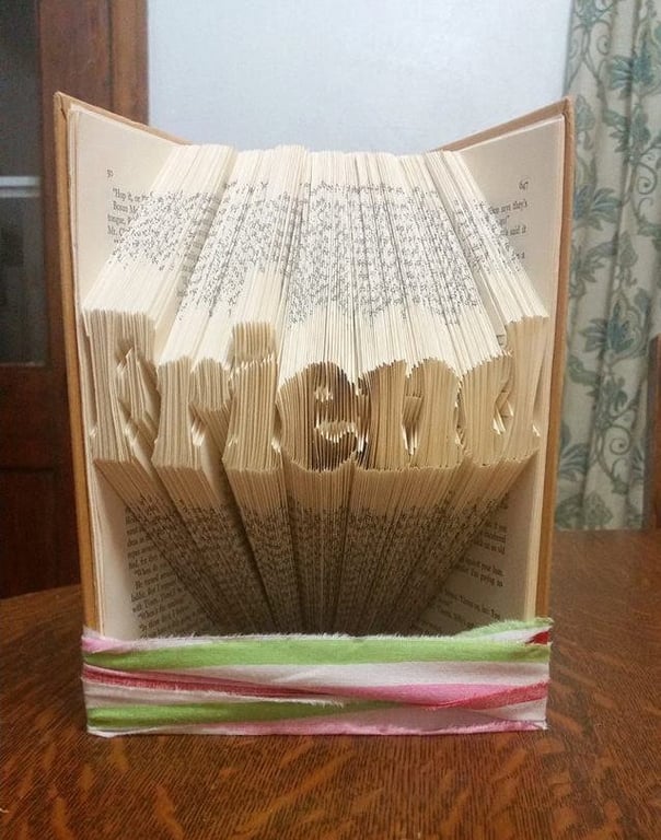 Friend 1 MMF Book Folding Pattern - EMAILED PDF PATTERN