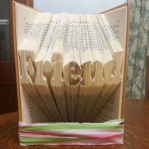 Friend 1 MMF Book Folding Pattern - EMAILED PDF PATTERN