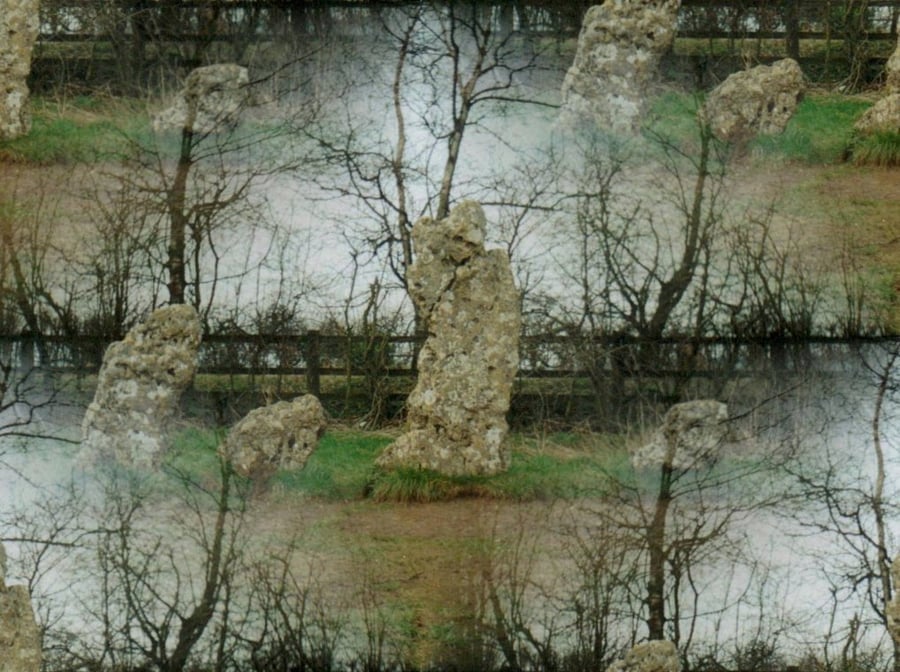  Spirits in the stones - The Rollright stone circle greeting card