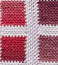 Crocheted Little Squares Baby - Lap Blanket …Shades of Pink - Image 5