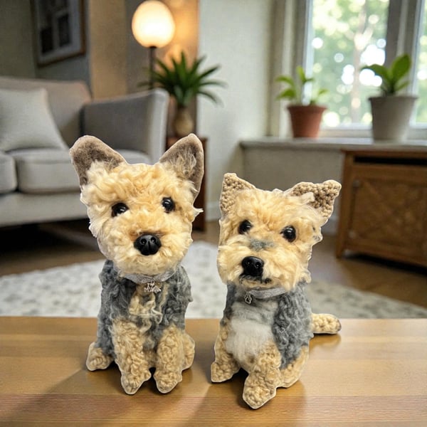 Handmade pup replicas and keepsakes 
