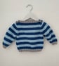 Blue striped jumper - Image 6