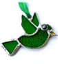 Bird Mini Suncatcher Stained Glass Handmade Colour Choice Gift - Image 6