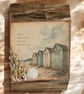 Wooden Coastal Beach Huts Wall Plaque Rustic Seaside Welsh Poplar Wood Art Sign. - Image 7