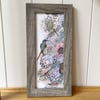 'Secret Garden' 10" x 4" Framed Print