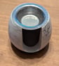 Black & White Marble Effect Eco-Resin Wax Melt Burner with Metal Melting Dish