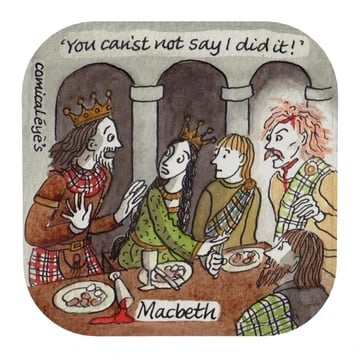 Macbeth coaster