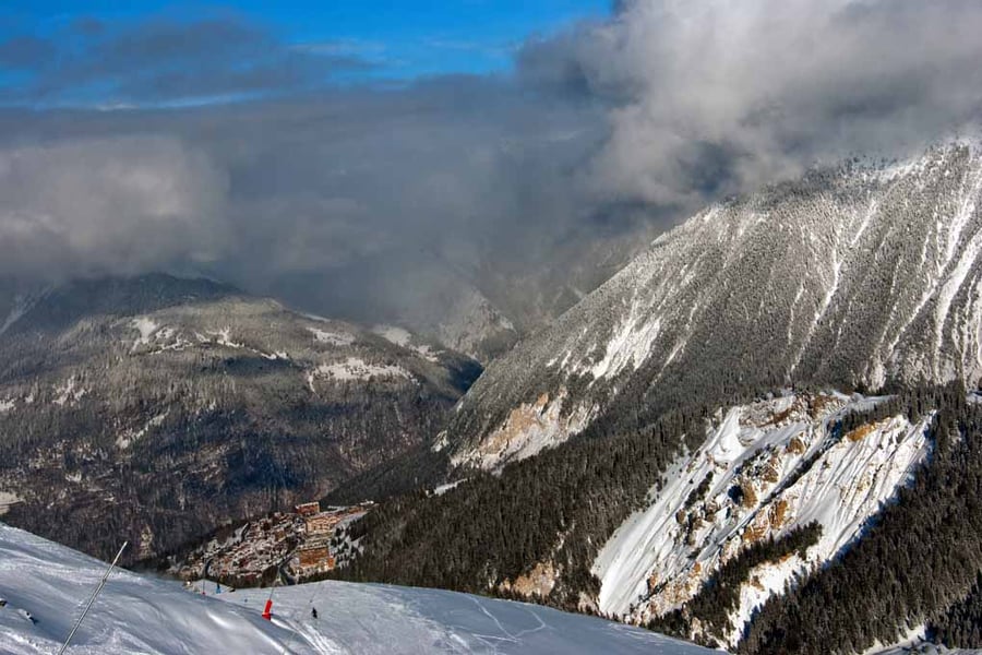 Courchevel 3 Valleys French Alps France Photograph Print