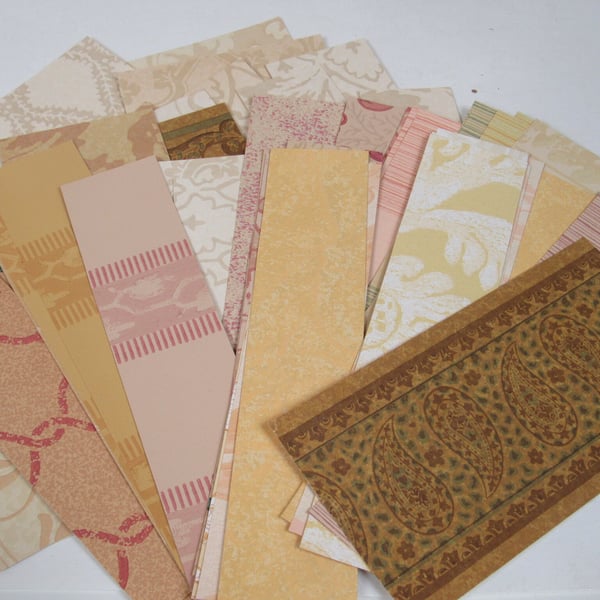 Mixed Small Sanderson Designs Pink Bronze Wallpaper Craft Pack