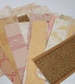 Mixed Small Sanderson Designs Pink Bronze Wallpaper Craft Pack - Image 1