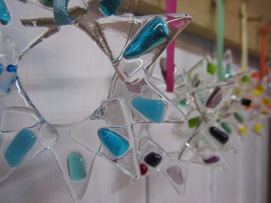 Fused Glass Stars