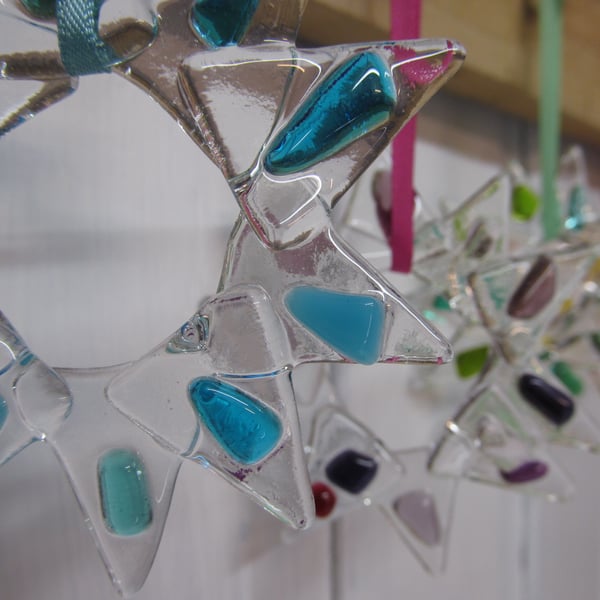 Fused Glass Stars