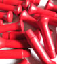 5 x RED PAINTED  6.2cm Shaker pegs - Image 2