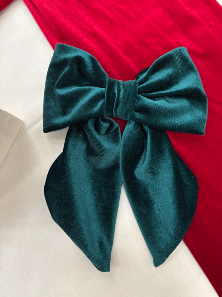 Hand Made Velvet Hair Bow – Classic Velvet Edition