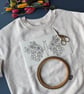 Stick and Stitch Big Butterfly Embroidery Design - Image 3