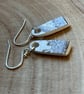 Handmade Ceramic Earrings One of a Kind Zero waste Eco Friendly Gifts - Image 8