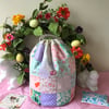 Pretty spring patchwork bag