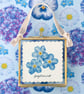 Forget-Me-Not Miniature Frame