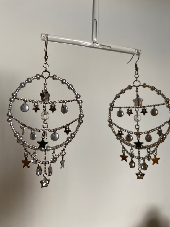 Aster - Starry trail Earrings 