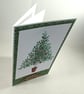 Handmade Christmas Card - Christmas Tree - Image 5
