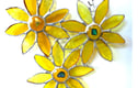Stained Glass Suncatchers Flowers Birds Animals