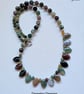 Dainty Fancy Jasper Sterling Silver Necklace - Image 3