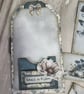 Ephemera- Patchwork Butterfly Tag Pocket by Carolee Crafts PB8 60 - Image 6